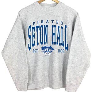 NCAA Seton Hall Pirates Varsity Teams Shirt Sweatshirt Retro Sweater
